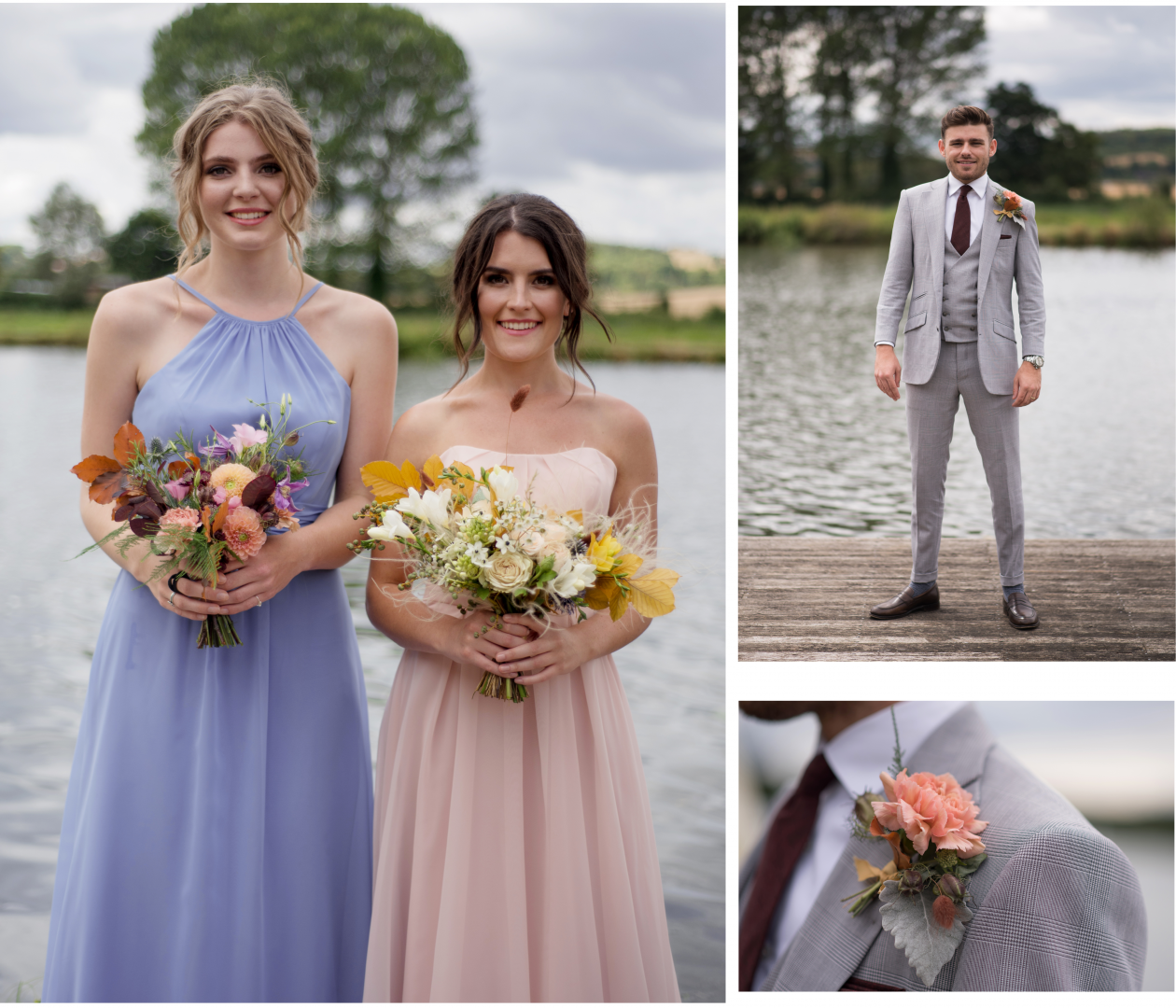 A Drop of Autumnal Glamour Bridesmaids