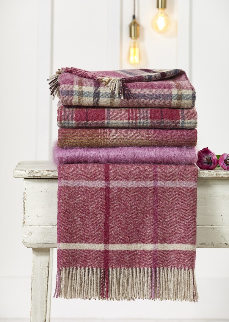 Function and style in a rural home Bronte by Moon Shetland Throws